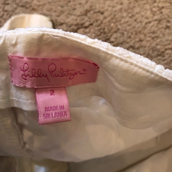 Lilly Pulitzer white skort - Picture 2 of 3